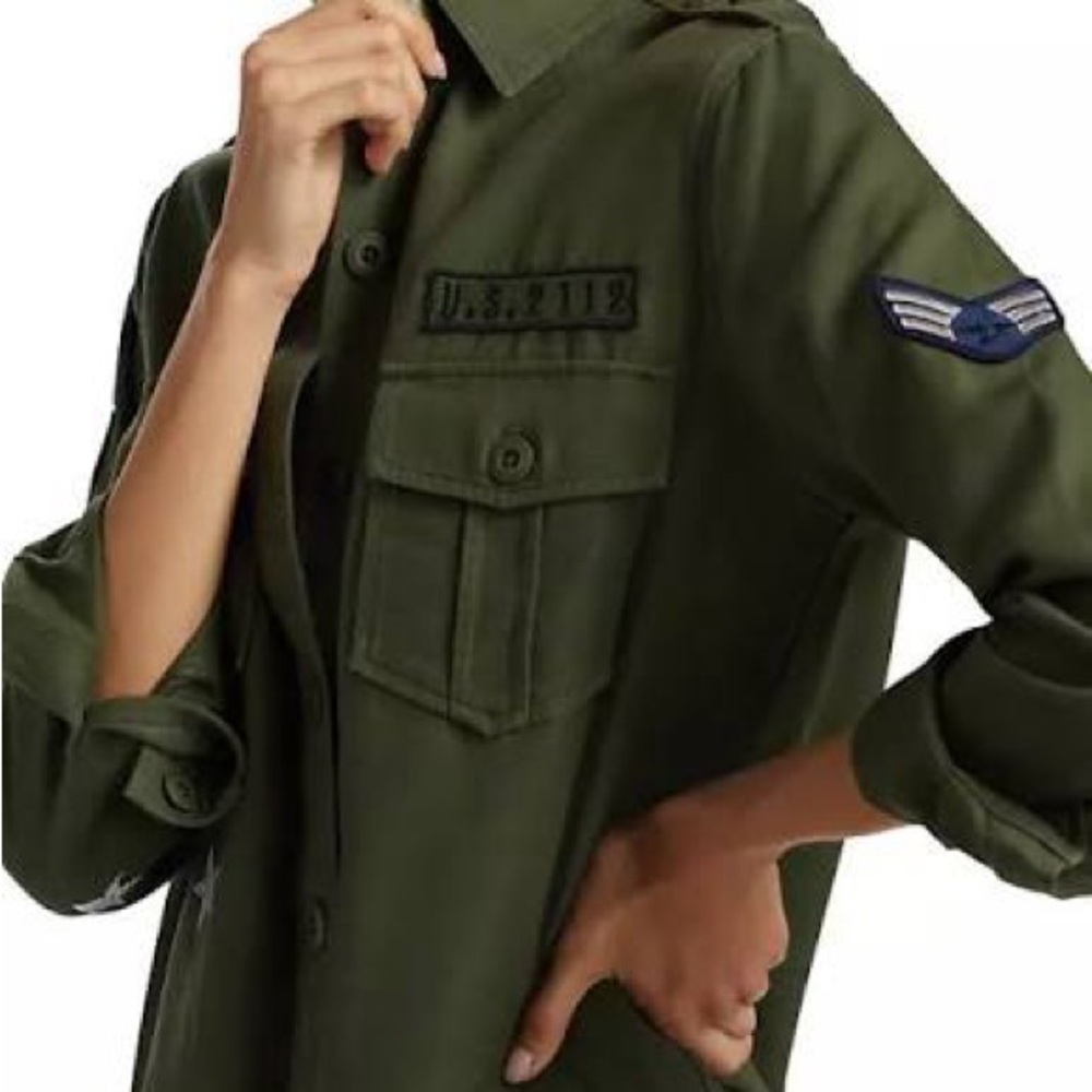 Rails Olive Green Loren Shirt/Jacket - Picture 3 of 15